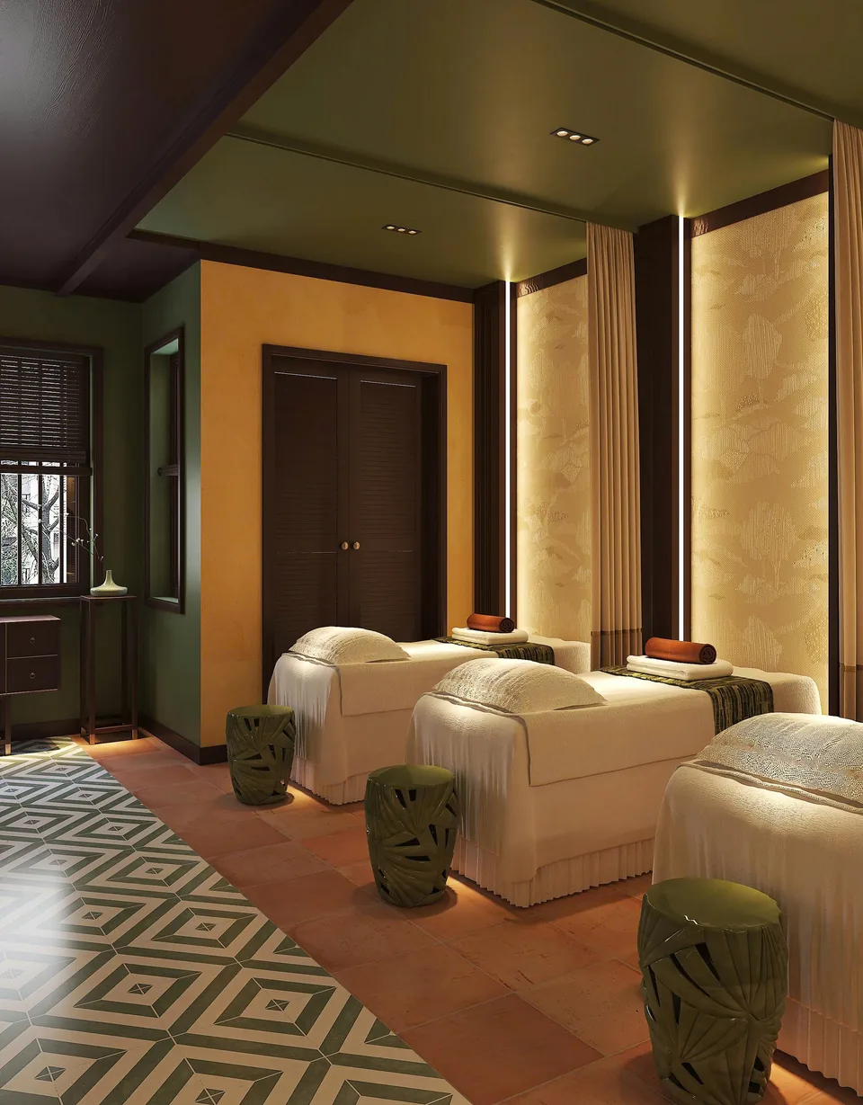 Mezzanine — herbal head spa